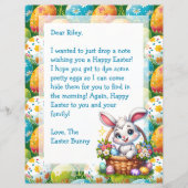 Personalisierter Ostersonnenbrief für Kinder (Vorderseite)