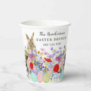 Personalisierter Ostersonntags-Brunch-Ostereiersuc Pappbecher