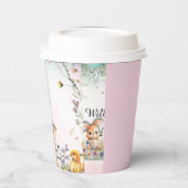 Personalisierter Ostersonntags-Brunch-Papierbecher Pappbecher (Links)