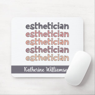 Personalisierter Östhetiker Kosmetologe Beautician Mousepad