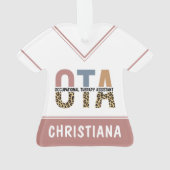 Personalisierter OTA-Assistent Ornament (Rückseite)