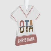Personalisierter OTA-Assistent Ornament (Vorderseite)