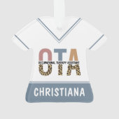 Personalisierter OTA-Assistent Ornament (Rückseite)