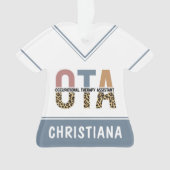 Personalisierter OTA-Assistent Ornament (Vorderseite)