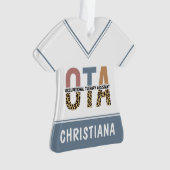 Personalisierter OTA-Assistent Ornament (Vorderseite)