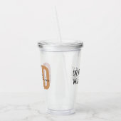 Personalisierter OTD Doktor der Arbeitstherapie Acryltrinkbecher (Links)
