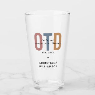 Personalisierter OTD Doktor der Arbeitstherapie Glas