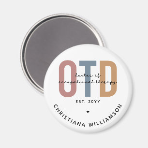 Personalisierter OTD Doktor der Arbeitstherapie Magnet