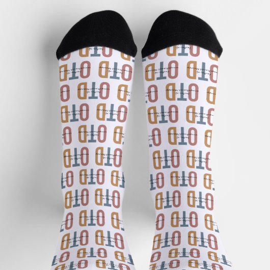 Personalisierter OTD Doktor der Arbeitstherapie Socken (Oben)