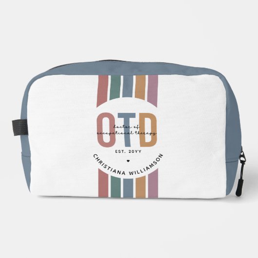 Personalisierter OTD Doktor der Arbeitstherapie Waschbeutel (Vorderseite)