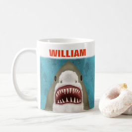 Personalisierter Ozean Funny Funny Kaffeetasse