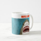 Personalisierter Ozean Funny Funny Kaffeetasse (VorderseiteRechts)