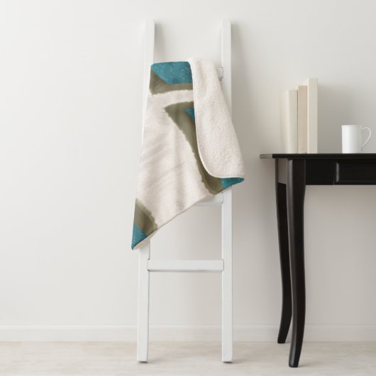 Personalisierter Ozean Funny Funny Sherpadecke (Beispiel)