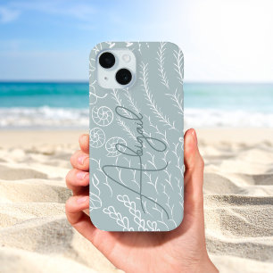 Personalisierter Ozean Korallenriff Strand Case-Mate iPhone Hülle