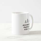 Personalisierter Paarbecher, Hochzeitsgeschenkidee Kaffeetasse (VorderseiteRechts)