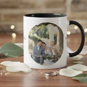 Personalisierter Paarfoto-Becher – Romantisch Tasse