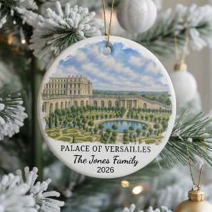 Personalisierter Palast von Versailles Keramik-Sch Keramik Ornament