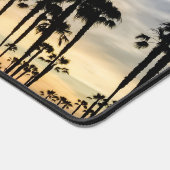 Personalisierter Palm Tree Sunset Schreibtischunterlage (Ecke)