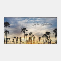 Personalisierter Palm Tree Sunset