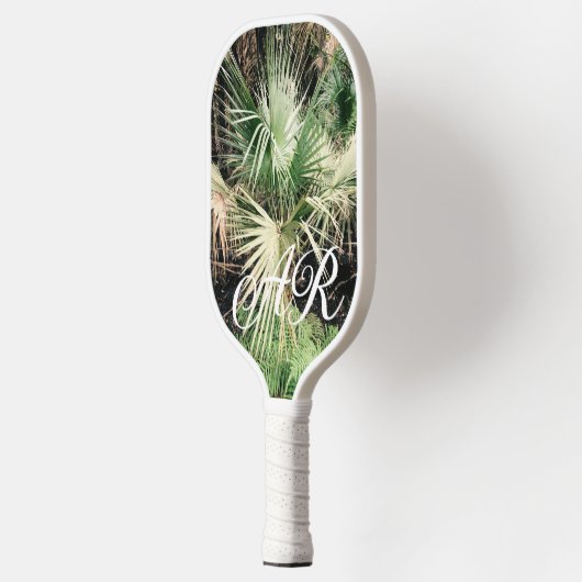 Personalisierter Palmenbaum Pickleball Racket Pickleball Schläger (Links)