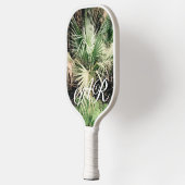 Personalisierter Palmenbaum Pickleball Racket Schläger (Links)