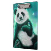 Personalisierter Panda-Bär/Zwischenablage Klemmbrett (Links)