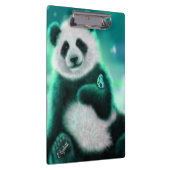 Personalisierter Panda-Bär/Zwischenablage Klemmbrett (Rechts)