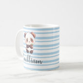 Personalisierter Panda-Becher Kaffeetasse (Vorderseite Links)