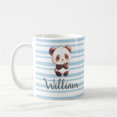 Personalisierter Panda-Becher Kaffeetasse (Links)