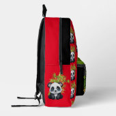 Personalisierter Panda-Rucksack Bedruckter Rucksack (Links)