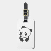 Personalisierter Pandagepäckumbau Gepäckanhänger (Vorderseite vertikal)