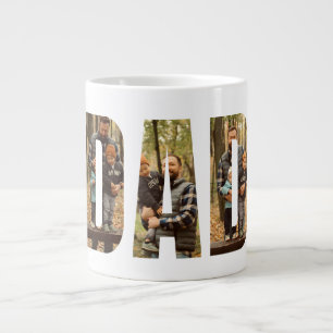 Personalisierter Papa-Becher Benutzerdefiniertes Jumbo-Tasse