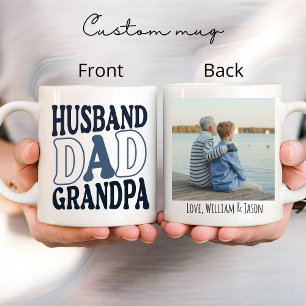 Personalisierter Papa Becher, Foto-Geschenktasse,  Tasse