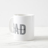 Personalisierter Papa-Becher mit Kindernamen • Ben Kaffeetasse (Vorderseite Links)