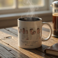 Personalisierter Papa-Foto-Becher | Bester Papa Al