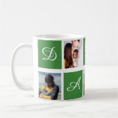 Personalisierter Papa-Foto-Collage-Becher-Geschenk Kaffeetasse (Links)