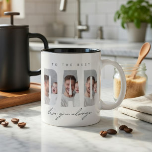 Personalisierter Papa-Foto-Tasse-Geschenk Bester Tasse