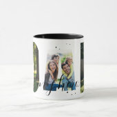 Personalisierter „PAPA mein Held“ Becher Tasse (Zentrum)