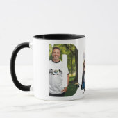 Personalisierter „PAPA mein Held“ Becher Tasse (Links)