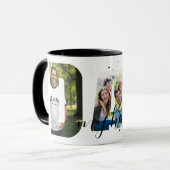 Personalisierter „PAPA mein Held“ Becher Tasse (Vorderseite Links)