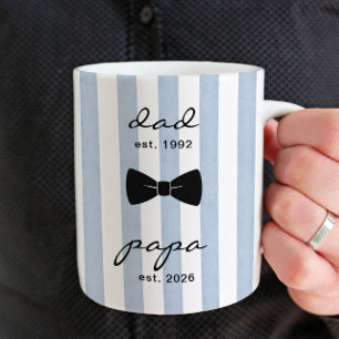 Personalisierter Papa Opa Becher Geschenk Kaffeetasse