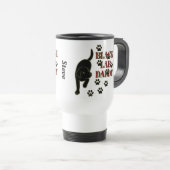 Personalisierter Papa-Paw-Prinz Reisebecher (VorderseiteRechts)