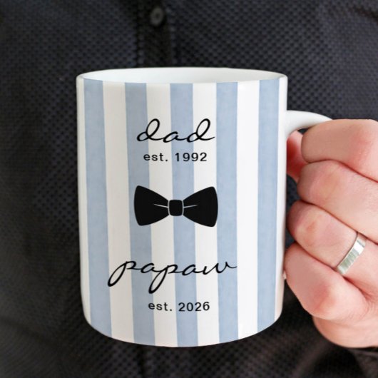 Personalisierter Papaw-Opa-Tasse-Geschenk Kaffeetasse