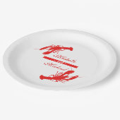 Personalisierter Pappteller (Schrägansicht)