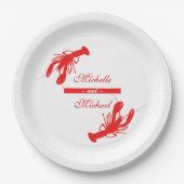 Personalisierter Pappteller (Vorderseite)