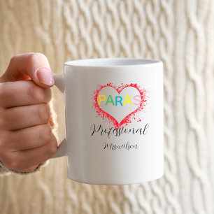Personalisierter paraprofessioneller Erzieher Lehr Kaffeetasse