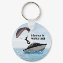 Personalisierter Parasailing Schlüsselanhänger