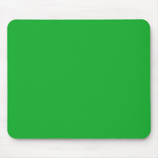 Personalisierter Parrot Green Single gefärbt Mousepad (Vorne)