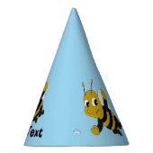 Personalisierter Party-Hut für Bienen Partyhütchen (Rechts)