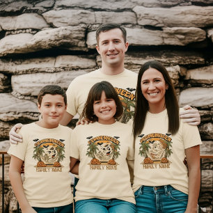Personalisierter passender Familienname Summerween T-Shirt